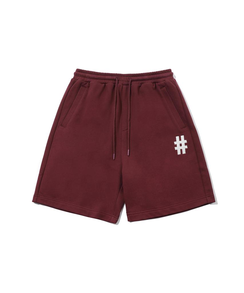 BEENTRILL NEWYORK Классические шорты Hashtag с комфортной посадкой (Ягода)