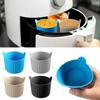 1/4Pcs Air Fryer Silicone Basket Silicone Mold Air Fryer Egg Poacher Silicone Cupcake Baking Cups Ramekins For Air Fryer Ovens