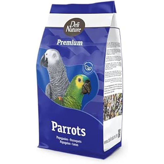 Nourriture pour papaie - DELI NATURE - 800 g - Mélange de graines - Oiseau exotique - Petit