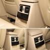 Glossy Black Interior Rear Air Vent Cover Sticker For BMW 3 Series E90 E91 05-12