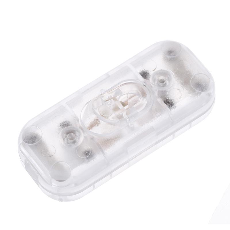 1Pc On/Off Inline Switch Inline Table Lamp Desk Light Cord Cable Switch 250V 6A