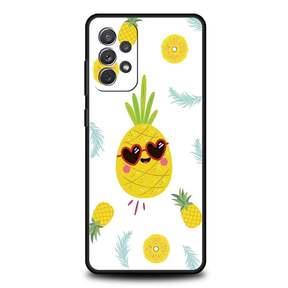 Летний Фруктовый Арбузный Чехол для Samsung A57 A37 A51 A71 A21S A17 A15 A25 A41 A23 A33 A53 A73 A07 A03S A05S A13 A35 A55 5G Обложка