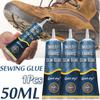 1pc High Quality 50ml Multifunctional Secure Sew Glue Liquid Fast Tack Bonding Repair For Clothes Shoes Denim Faux Leather All Fabric