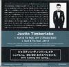 CD JUSTIN TIMBERLAKE - Suit & Tie SDCI81411PROMO Sony Music Japa 2013 Japan Rap & Hip-Hop/R&B Used