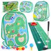 Supply Golf Target Sticky Ball 3-In-1 Throwing Game Set Outdoor Sports Toys