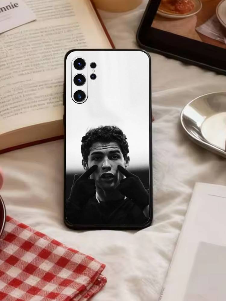 Player L-Ronaldo C-CR7 Phone Case For Samsung S26,S25,S24,S23,S22,S21,S20,Ultra,Plus,FE Black Soft Cover
