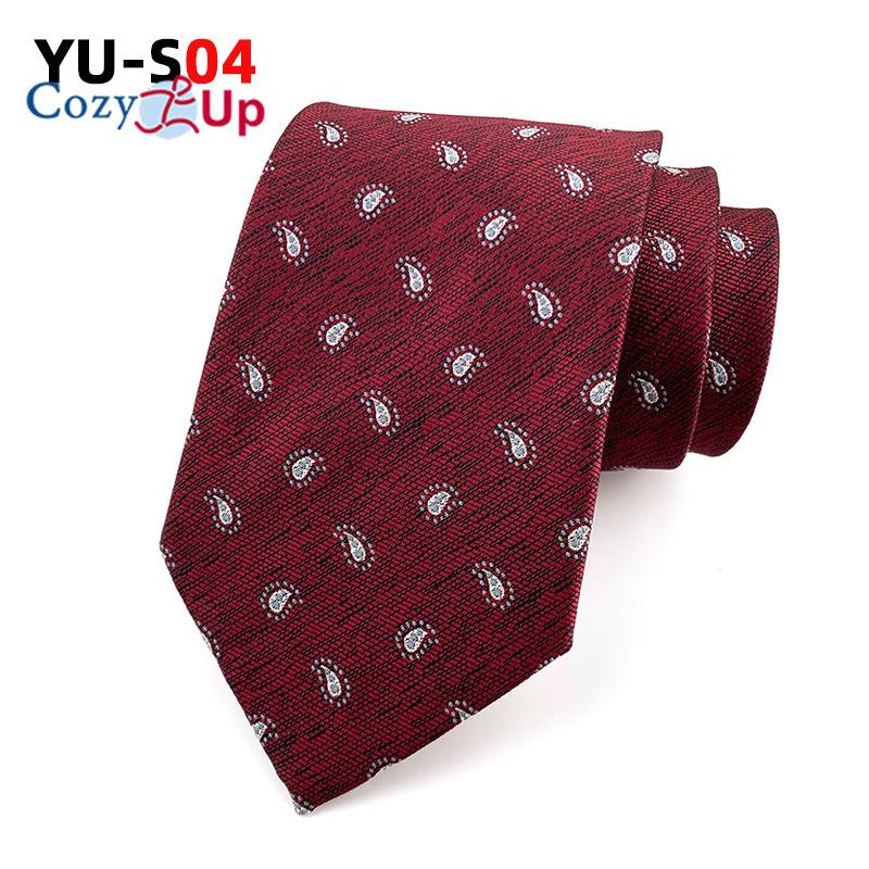 3,15 дюйма(8 см) Модный мужской галстук в клетку с узором PaisleyTies для свадьбы