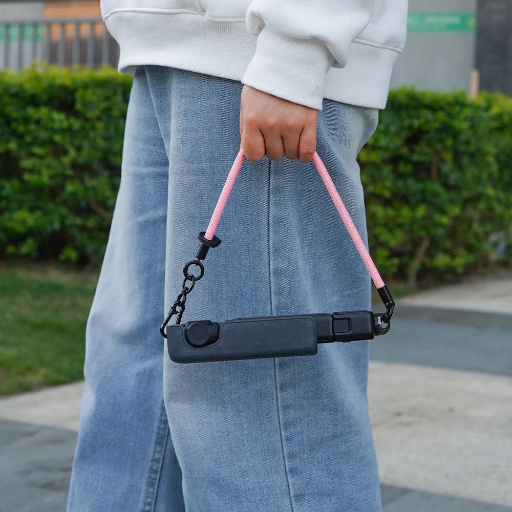 BRDRC Camera Strap 85cm Adjustable Lanyards for DJI Pocket 3/Insta360 X4/Nikon/Sony DSLR With 1/4 Screw Neck Shoulder Strap