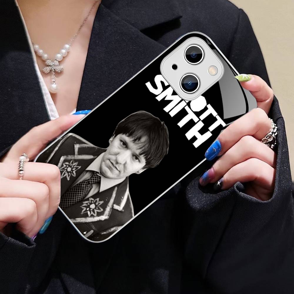 Elliott Smith Figure 8 Tempered Glass For Iphone 14 13 12 11 Pro Mini XS MAX 14Plus X XS XR Cover