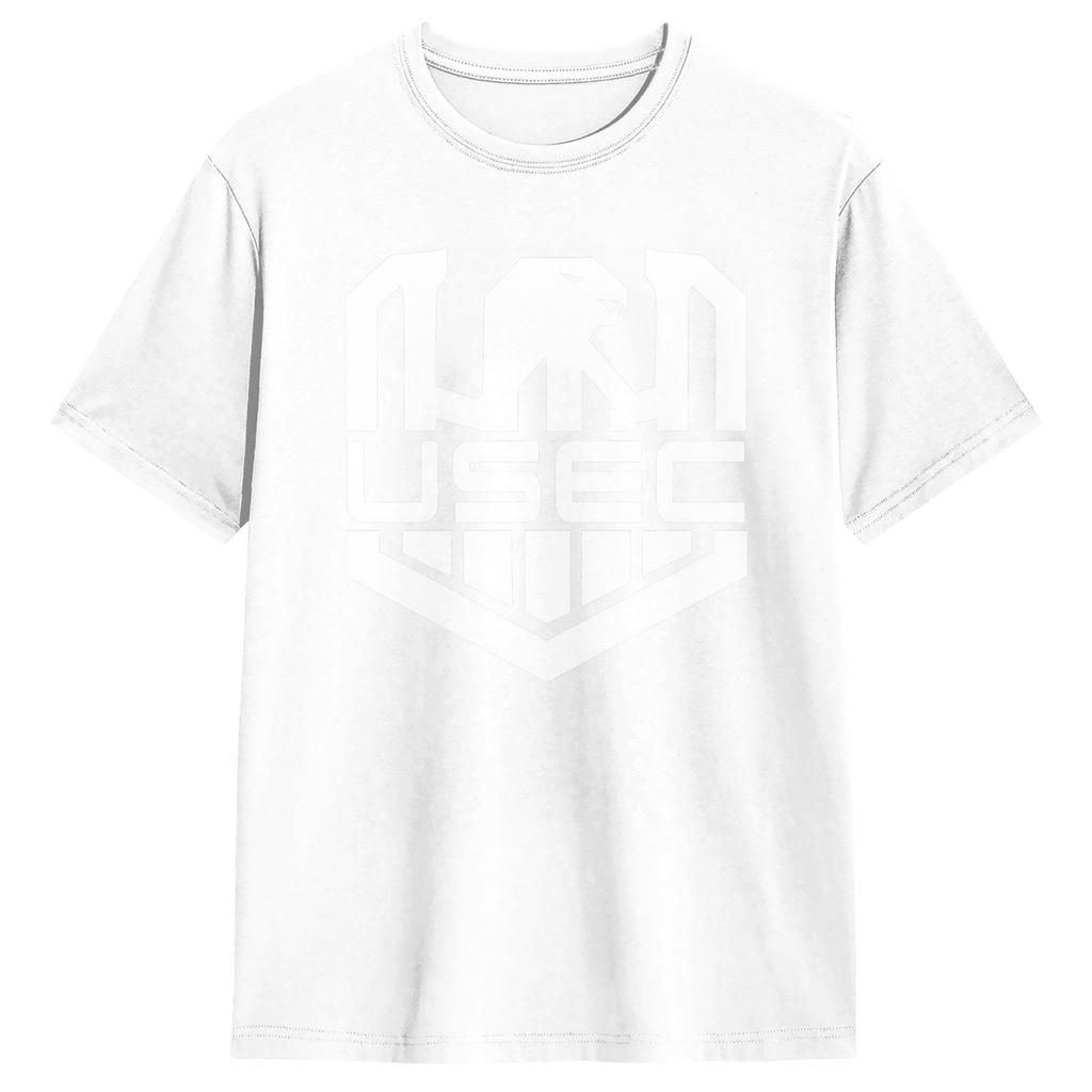 Escape From Tarkov USEC litle wnite logo Cotton T Shirt For Men Summer  Trendy Cool Tee Shirt Oversized Custom DIY Clothes
