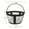 Coffee Machine Filter, Water Powder Tea Water Separator, Coffee Filter Basket with Handle, Tea Maker Filter, Nylon Net Water Filter