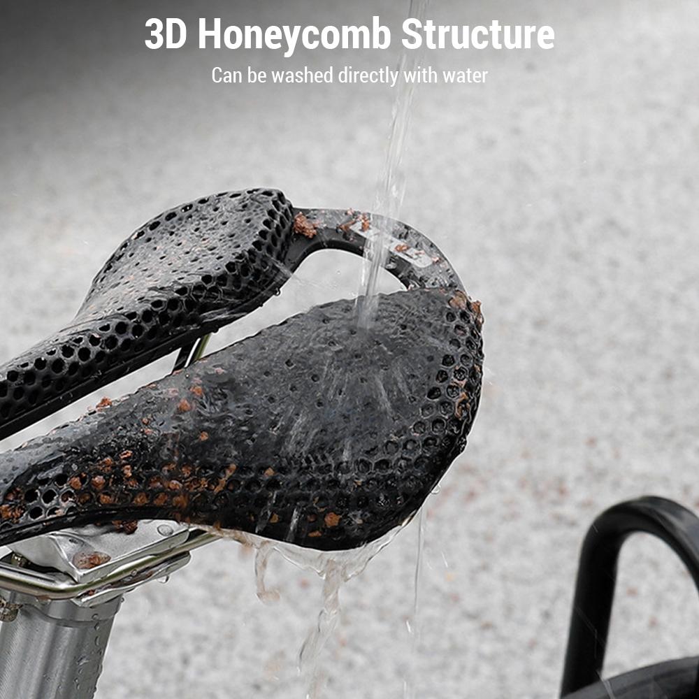 Велосипедное сиденье с 3D-печатью, легкое полое велосипедное седло для горных шоссейных велосипедов