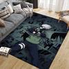 Kakashi Anbu Style Flannel Pattern Square Carpet,Area Rug,Carpet Rug for Living Room Bedroom Sofa Playroom Decor,Non-slip Floor Mat
