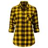 Dioufond Women Plaid Flannel Shirt Long Sleeve Flannel Plaid Tops