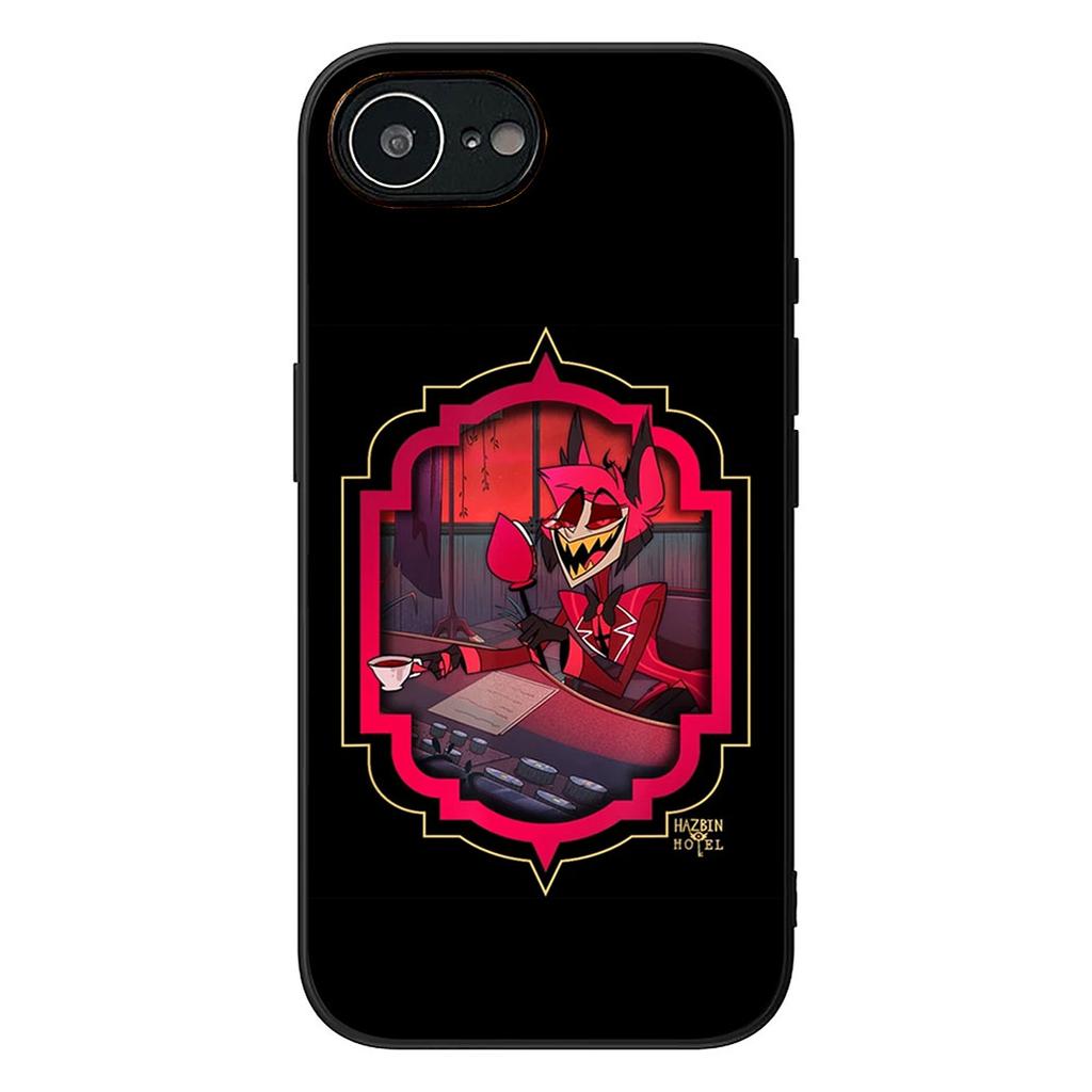 H-Hazbins Angel Hotels Charile Dust Alastor Phone Case for Apple iPhone 12 13 Mini XS 11 Pro Max 7 8 Plus + XR 8+ X SE 2020 SE3