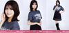 Nogizaka46 Raw Photo Midsummer National Tour 2025 T-shirt Fukuoka Ver. Complete Set of 3 Iroha Okuda