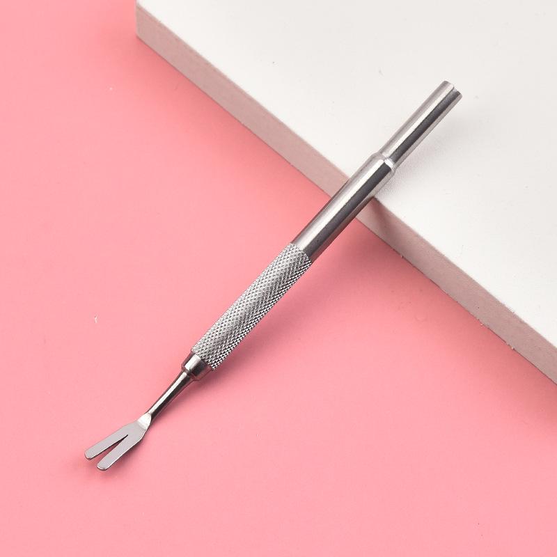 Инструмент для удаления клещей и блох у домашних животных из нержавеющей стали