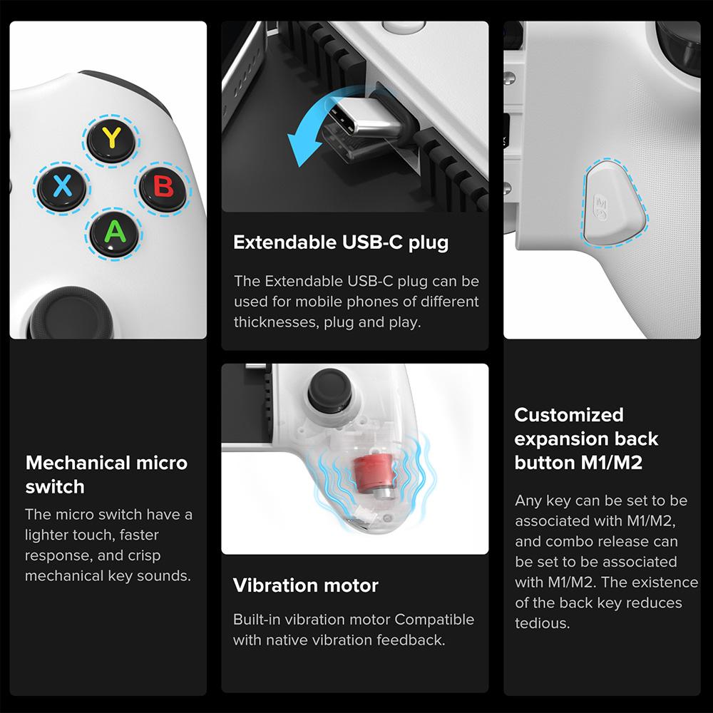 ZIKE Z791C Магнитное хранилище USB-C расширенного объема для серии iPhone 16/15 - 512 ГБ