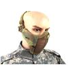 CS Tactical Protection Helmet with Adjustable Steel Wire Half-Face Mesh Mask - Breathable and Protective