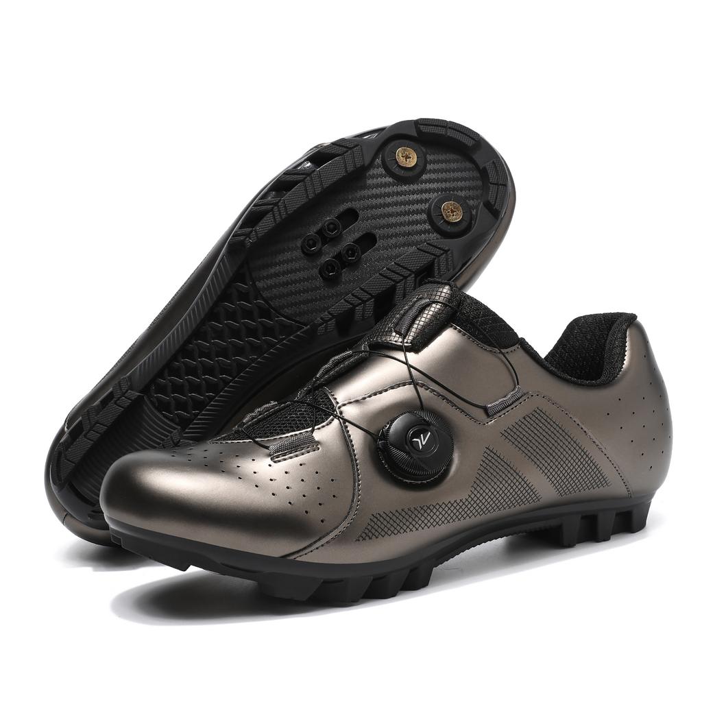 Обувь для велоспорта для мужчин и женщин, обувь для шоссейного велосипеда с замком для горного велосипеда, дышащая, с жестким дном