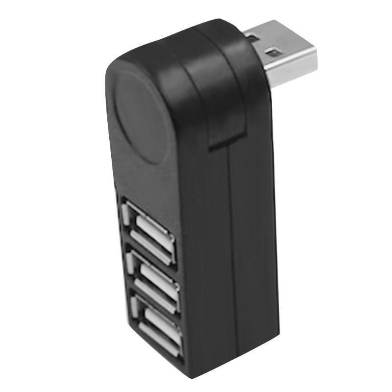 3-портовый вращающийся USB 2.0 хаб-разветвитель