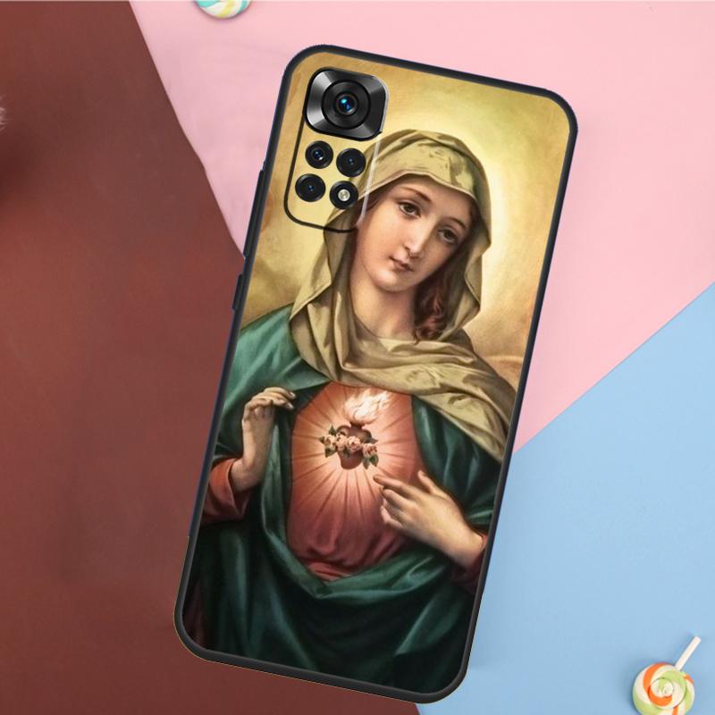 Чехол Дева Мария для Xiaomi Redmi Note 14 13 12 9 10 11 Pro 9S 10S 11S 12S Redmi 14C 10C 12C 13C