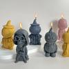 Силиконовые формы для свечей «Улыбающийся Череп и Тыква», 3D-фигурки Черепа и Тыквы, Формы для литья из гипса и смолы, Хэллоуин, Изготовление подарков