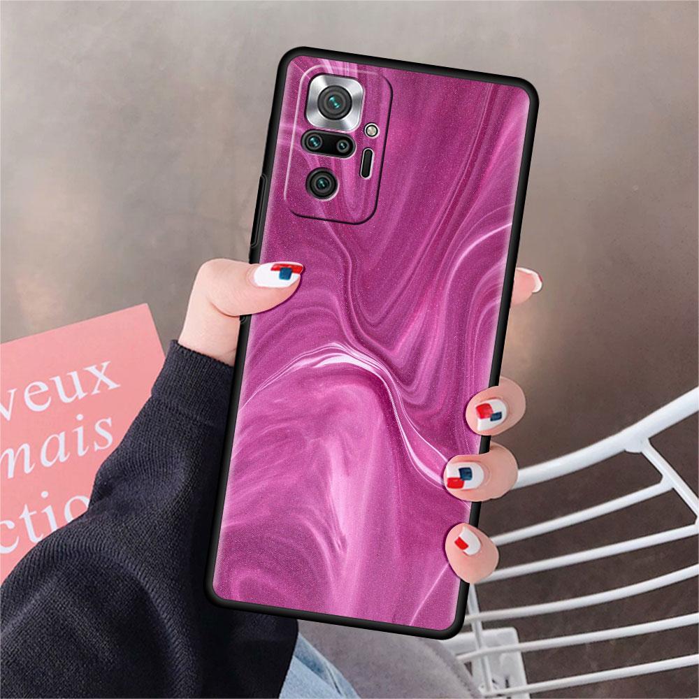 Чехол для Xiaomi Redmi Note 10 9 11 Pro Мягкий чехол для телефона 10S 9S K40 8 9A 9C 9T 7 10C 8T Силиконовый чехол Мрамор Искусство Эстетика Capa