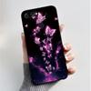 For Asus Zenfone Max Plus M1 ZB570TL X018 Case Fashion Butterfly Flowers Soft Black Silicone Cover For Asus Max Plus M1 Bumper