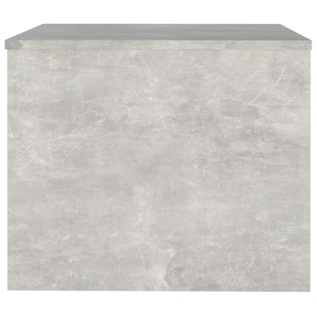 Coffee Table Concrete Grey 80 x 50 x 40 cm Particleboard