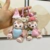 Adorable Fox Plush Doll Keychain For Girls Soft Pp Cotton Cute Stuffed Animal