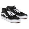 Vans Skate Grosso Mid Черные кроссовки унисекс Белая кожа эмо VN0A5FCG625