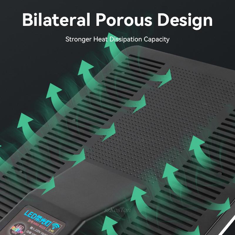 LED Video Light Panel Photo Studio Kits 3200K-5700K Softer Lighting for Tiktok Studio Outdoor Shooting Portraits YouTube Wedding