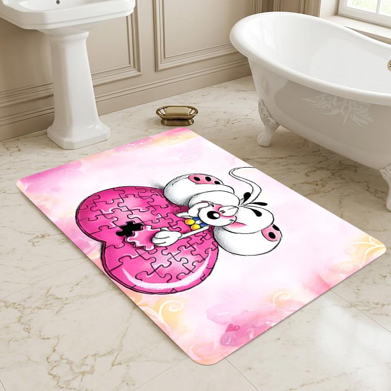 Ladybug Heart Living Room Nonslip Area Rug Soft Carpet For Bedroom Game Playroom Sofa Office Home Decor Doormat Christmas Gift C926766