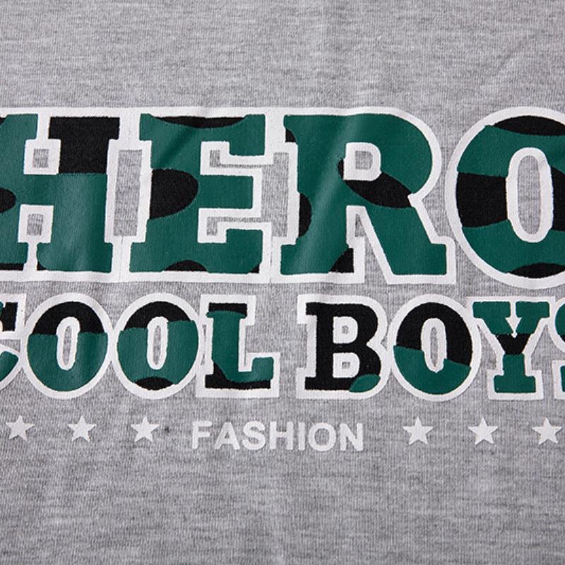 Детские шорты с короткими рукавами. Спортивный костюм. Летний повседневный костюм из двух предметов для мальчиков.