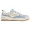 Li Ning Wave LOW Устойчивые к истиранию и легкие Низкие кеды для скейтборда Женские Бело-синие AGCV264-5