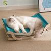 Cat Rocking Chair 4 Season Universal Minimalist Pine Cat Hammock Bed for Pet Supplies