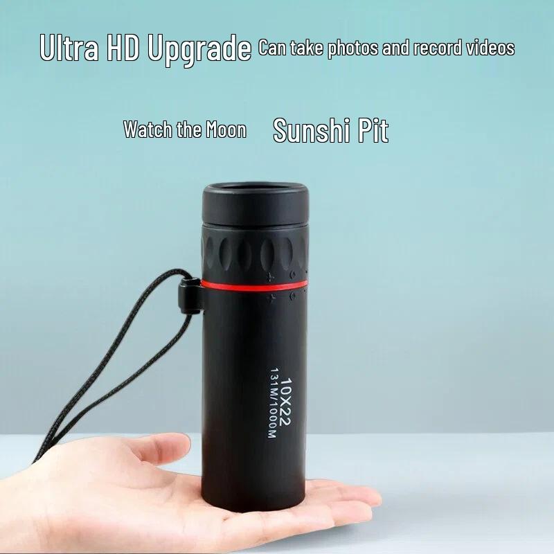 Portable HD Mini Monocular with Night Vision for Mobile Phone Photography