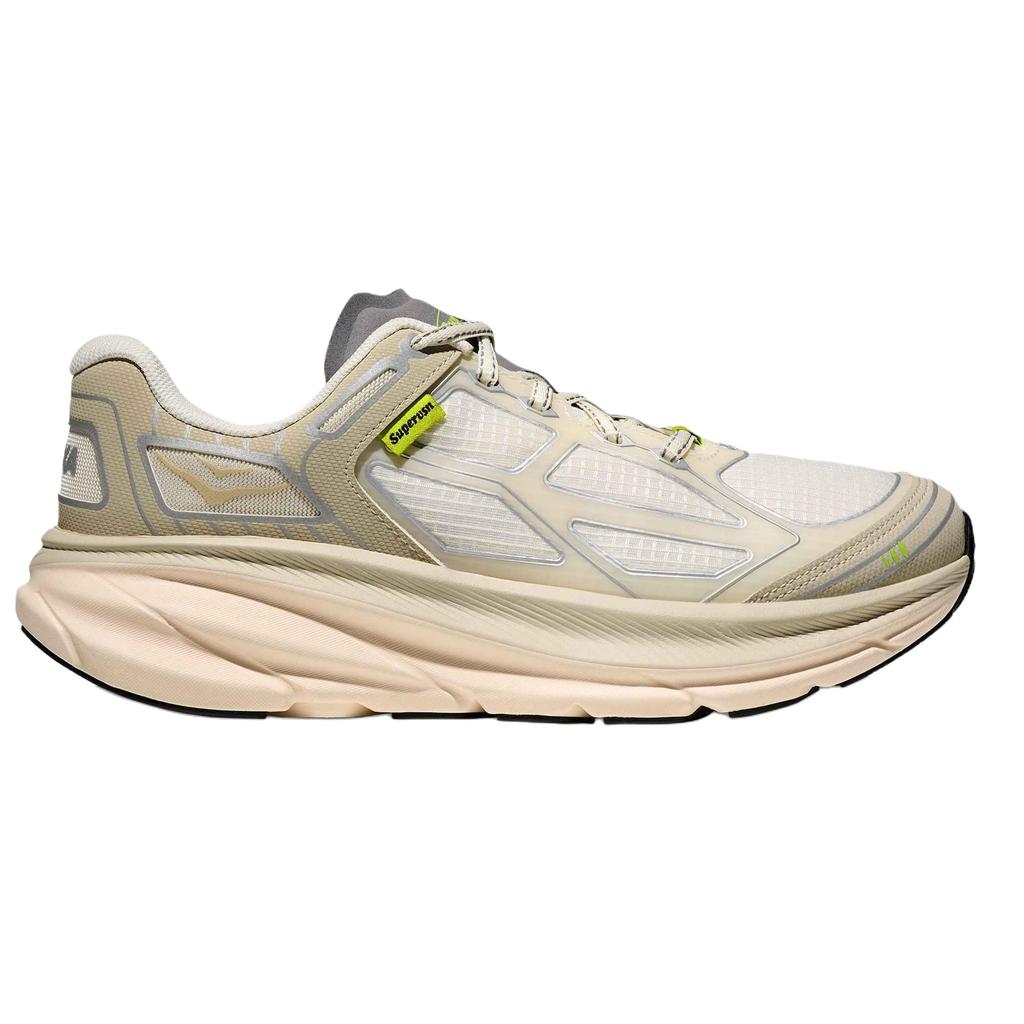 HOKA One One Supervsn X  Clifton 19 Comfortable Versatile Running Shoes Unisex Sneaker Ice-Grey 1173070-CNNL