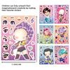 s New 8/16/24Pcs Cute KPop Demon Hunters Puzzle Stickers Make a Face Cartoon For DIY Phone Laptop Luggage Graffiti Decals