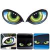 1 Pair Eyes Reflective Self-adhesive Car Rearview Mirror Decal Stickers Decor