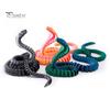 3D Printed Snake Ornament Articulated Snake Model Kids Adults Desk Decor Stress Relief Snake Toy Gift for Nature Lovers