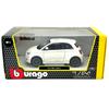 Bburago Fiat 500e 2023 Белый Мини Автомобиль Литой Автомобиль Полный Продукт WT 1/24 18-21110