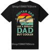 Funny Oversized Tshirt Guitar Dad Unisexs Clothing Guitarist Music Lover Dad Cotton Tshirt Summer Tees Fashion Fitness T Shirt