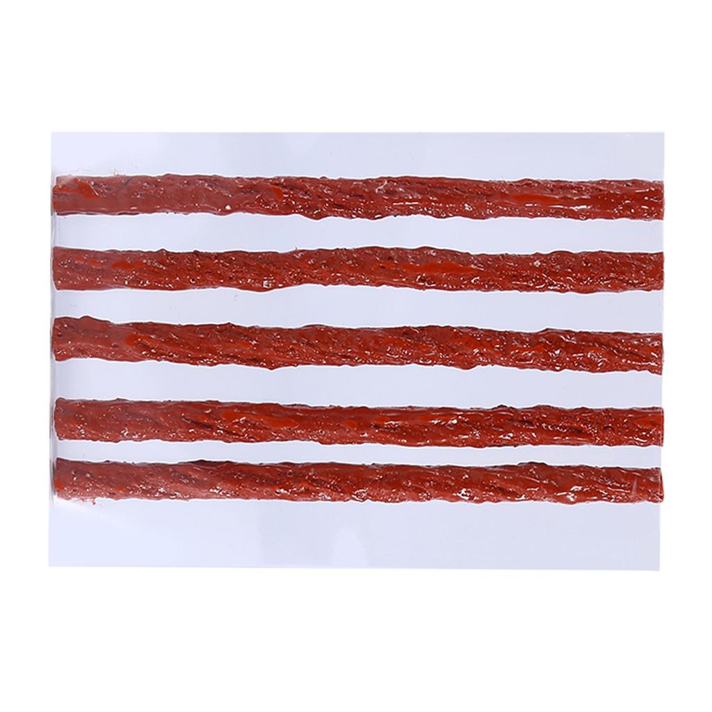 50 шт. бескамерный ремонт шин Скутер Велосипед Автомобиль Мотоцикл Резиновые полоски Набор Заглушка Прокол шины