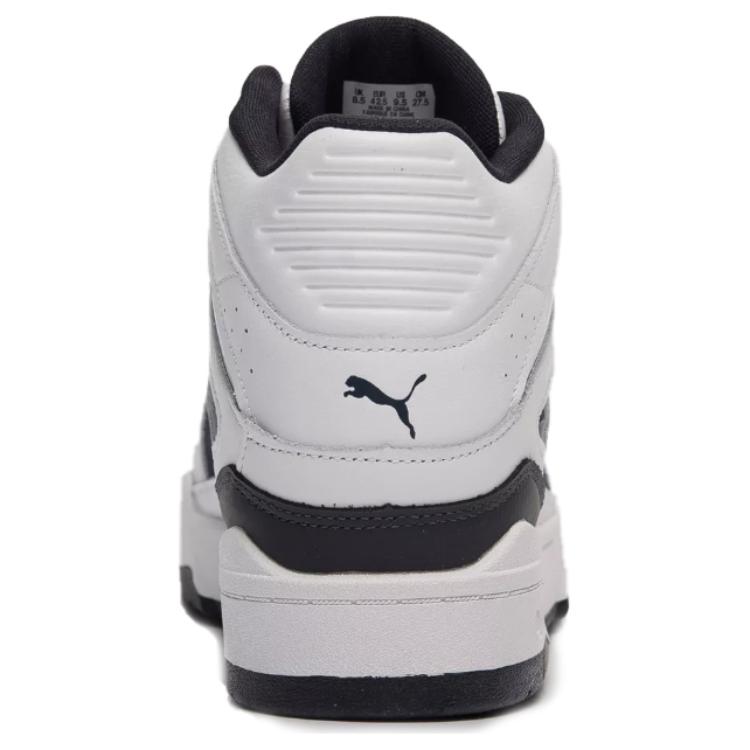 Puma Slipstream High Потрескавшаяся кожа Унисекс Белый Темно-синий 393273-01