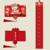 Cartoon Snake Year Folding Red Envelopes Chinese Style Blessing Lucky Money Pocket Traditional Hongbao Good Luck Red Bags