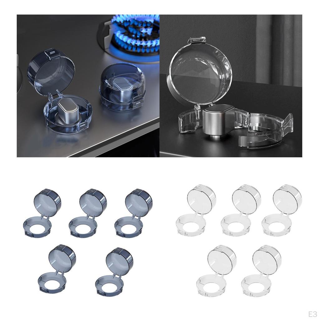 5 шт. Крышки для ручек Замки для газовых и электрических духовок Защита детей и домашних животных