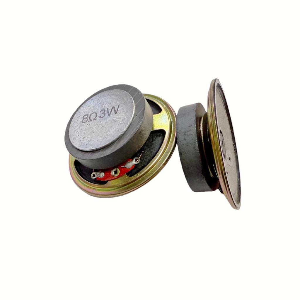 Динамик 57 мм с железным корпусом, внешний магнит, 8 Ом 3 Вт, 2,25 дюйма, бумажный диффузор для применения в зарядных станциях.