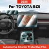 ТПУ Для TOYOTA BZ5 2025 Прозрачная Защитная Пленка Автомобильный Салон Центральная Консоль Панель Навигации Чехол Аксессуары